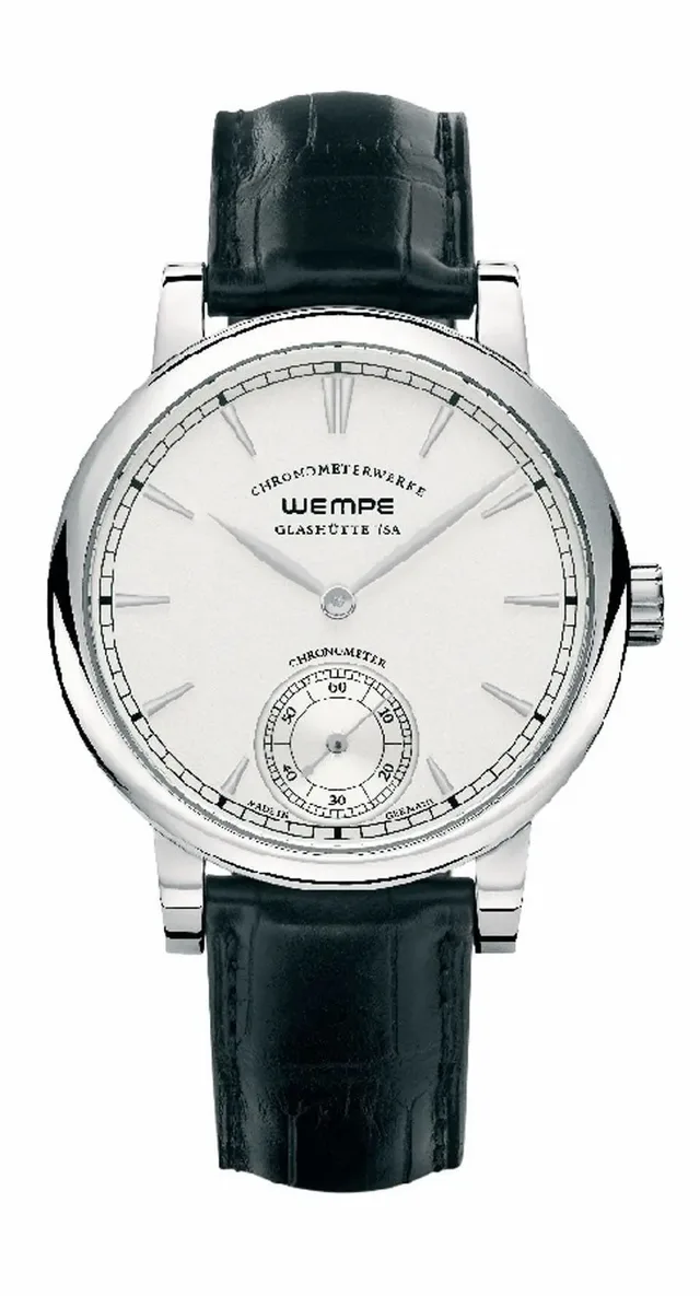 Wempe Glashütte: Chronometerwerke Kleine Sekunde
