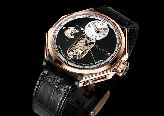 Ferdinand Berthoud: Chronometer Ferdinand Berthoud FB 1, Gehäuse aus Rosegold und schwarzer Keramik