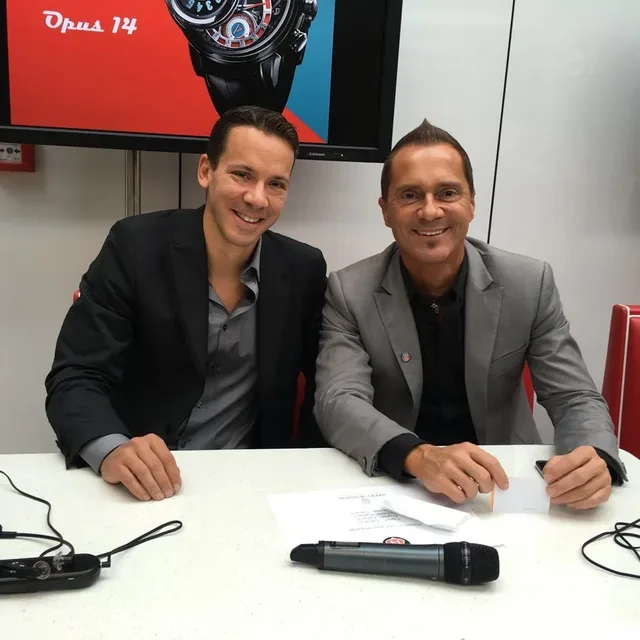 Johnny Girardin und Franck Orny