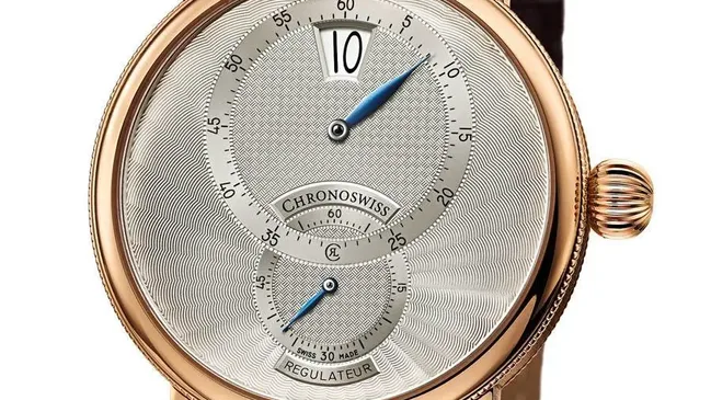 Chronoswiss: Sirius Régulateur Jumping Hour, Rotgold