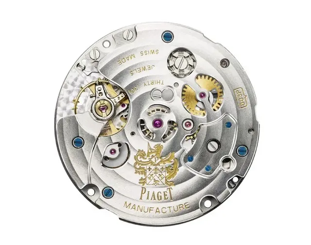 Das Piaget Chronographen-Kaliber 883P ist das flachste mechanische Chronographenwerk der Welt.