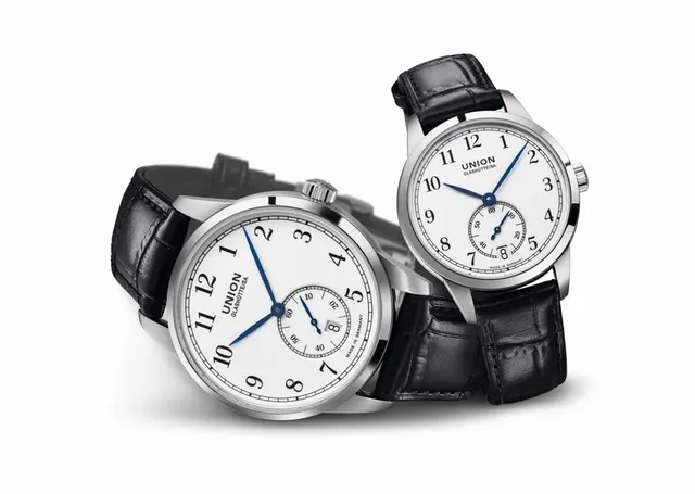 UnionGlashuette_1893 Kleine Sekunde_Uhrenpaar