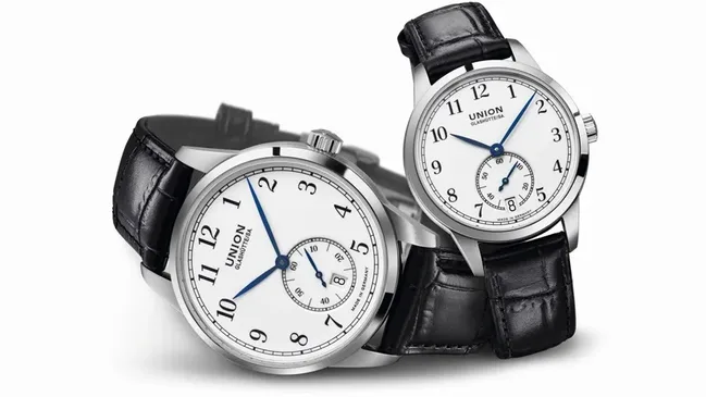 UnionGlashuette_1893 Kleine Sekunde_Uhrenpaar