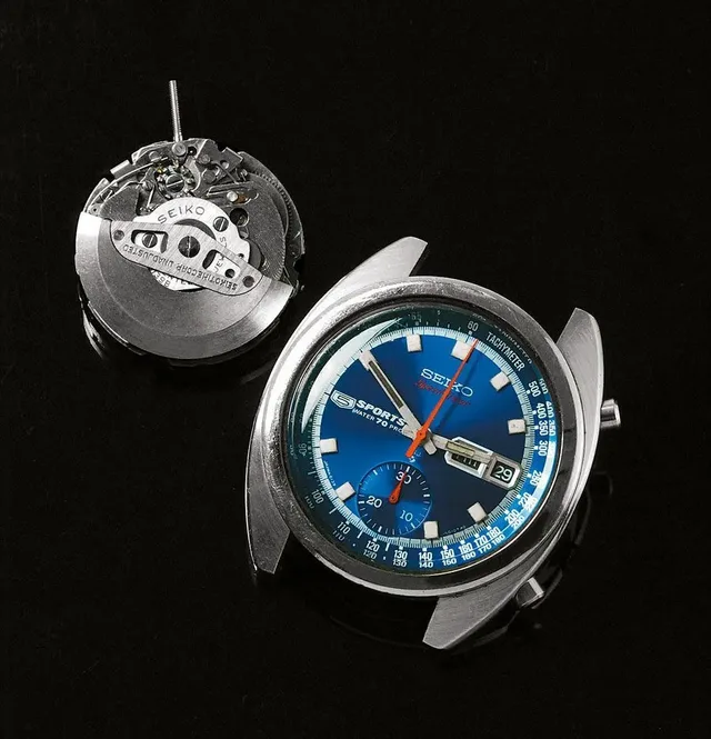 Seiko: 5 Speed Timer von  1969 mit Kaliber 6139