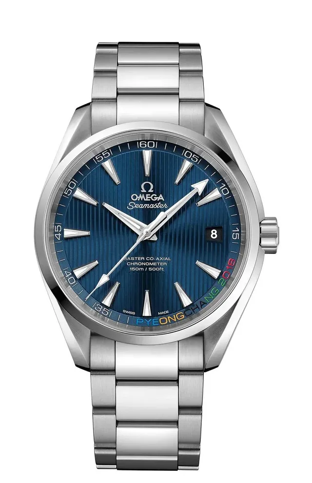 Omega: Seamaster Aqua Terra "PyeongChang 2018" Limited Edition