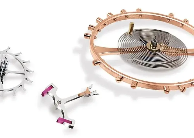 Die Hauptkomponenten der Schweizer Ankerhemmung