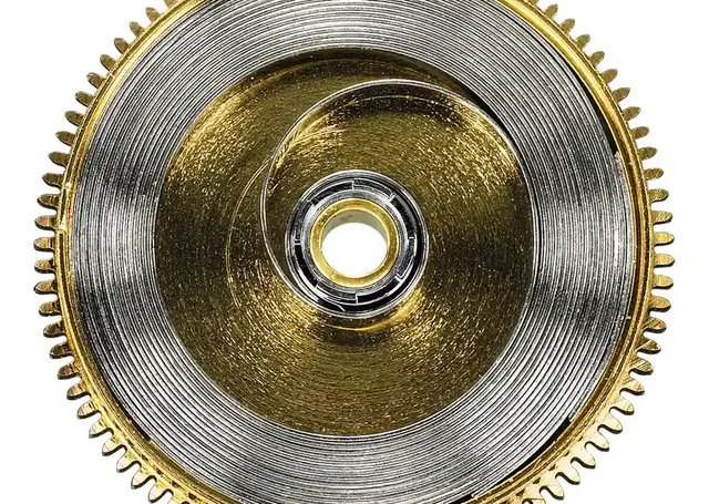 Zugfeder in Federhaus