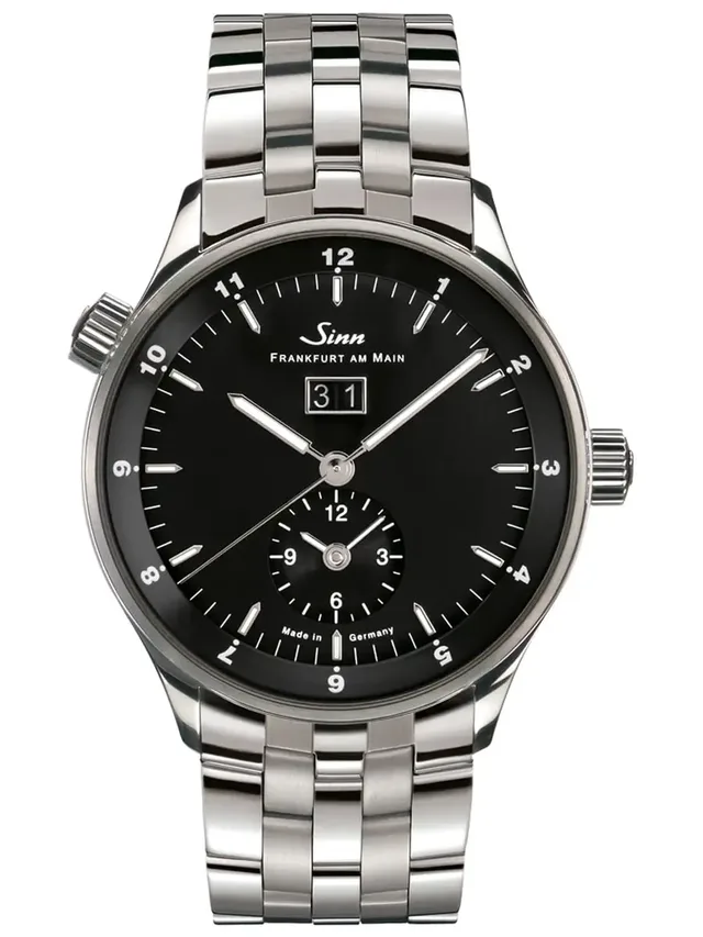 Sinn Spezialuhren Modell 6090 Frankfurter Finanzplatzuhr mit Großdatum