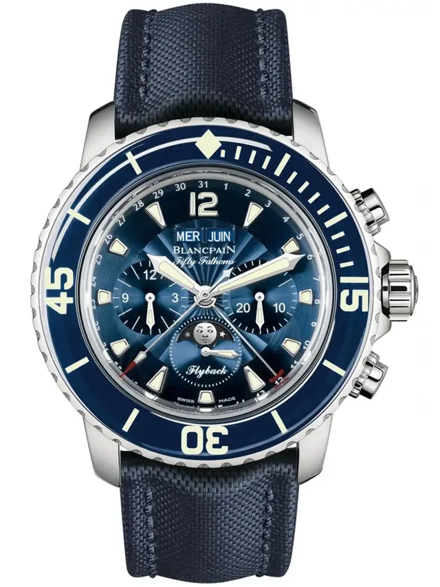 Blancpain: Fifty Fathoms Chronograph vollständiger Kalender