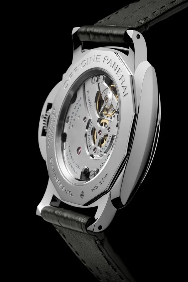 Panerai: Luminor Due 3 Days Acciaio mit Manufaktur-Handaufzugskaliber P.1000