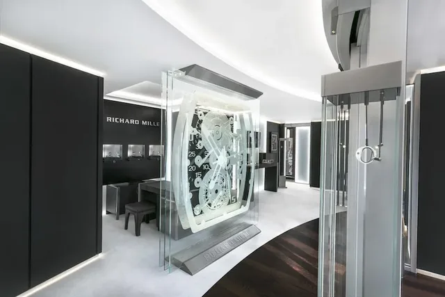 Richard Mille Boutique München Innenansicht 2