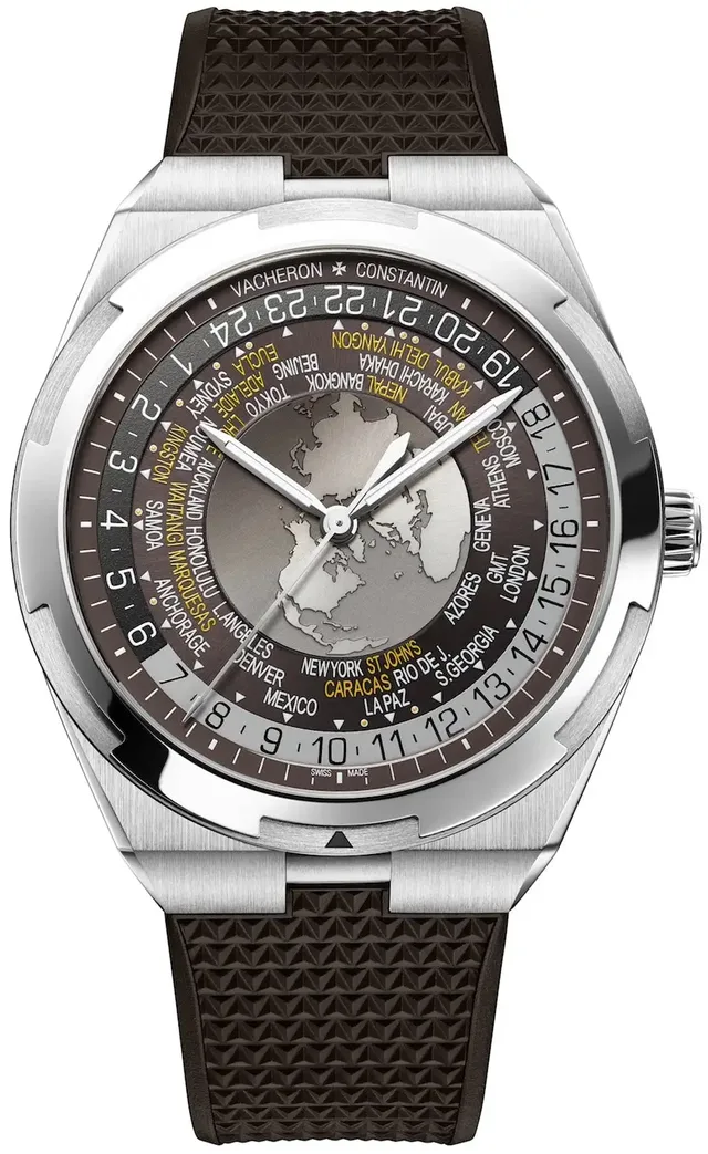 Vacheron Constantin: Overseas Weltzeituhr in Braun