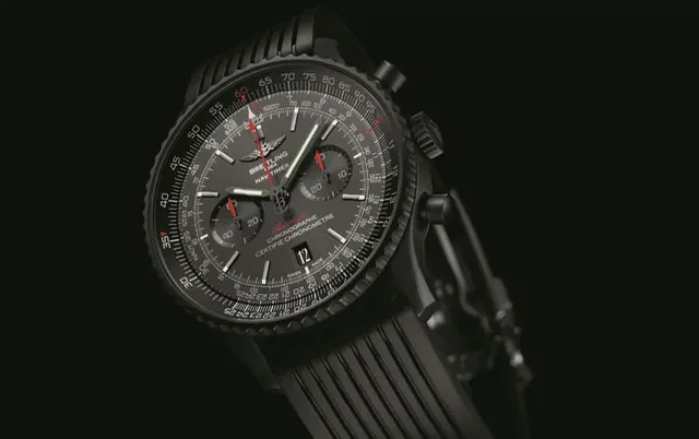 Breitling: Navitimer 46 Blacksteel