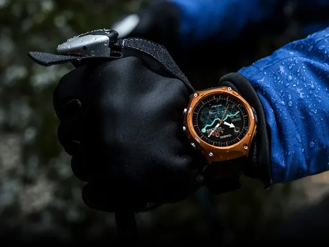 Die Casio WSD-F10 eignet sich für diverse Outdoor-Aktivitäten