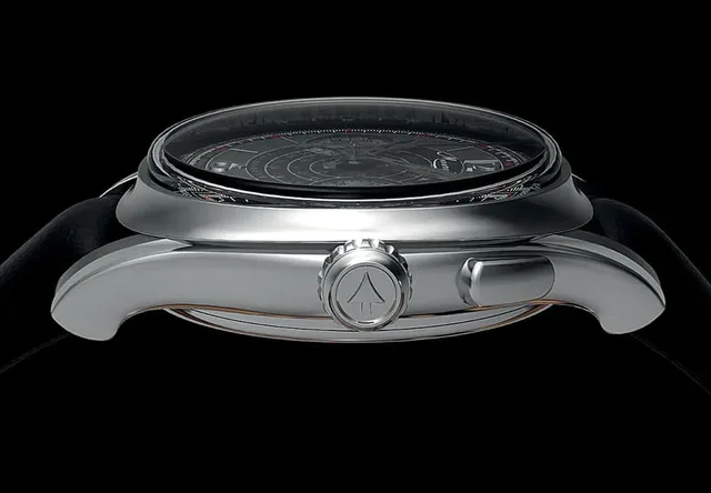 Fotorealistische Präsentation einer Minerva-Uhr