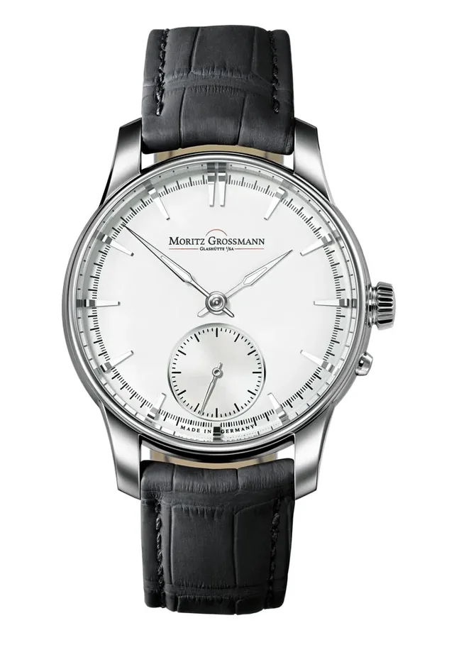 Moritz Grossmann: Atum Pure mit weißem Zifferblatt