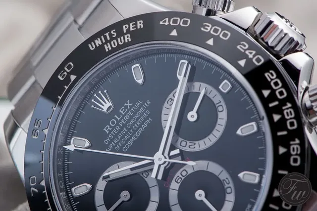 Rolex Daytona Referenz 116500 LN mit schwarzem Zifferblatt