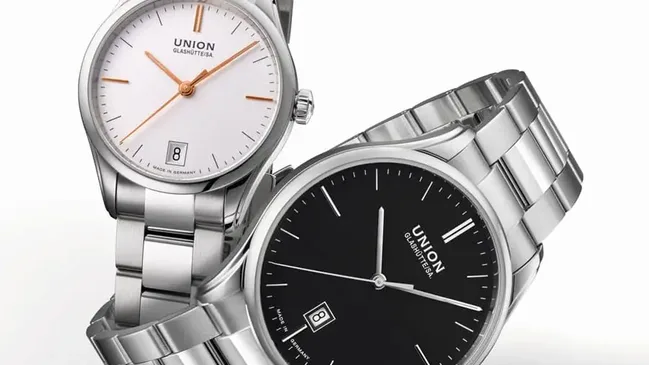 Union Glashütte: Viro Datum in Damen- und Herrengröße