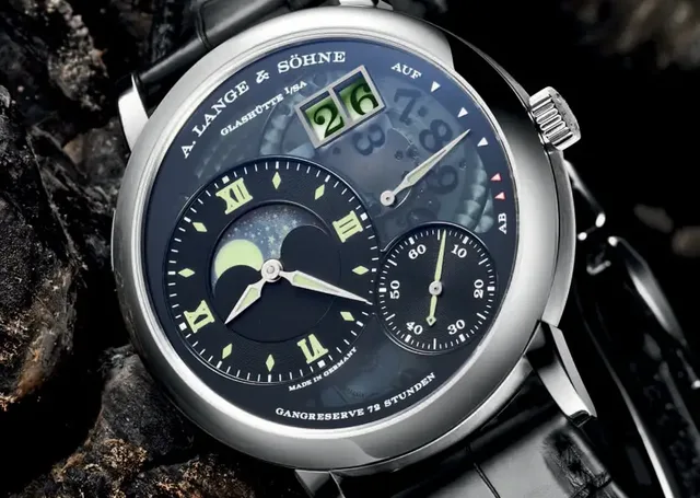 A. Lange & Söhne Große Lange 1 Mondphase Lumen