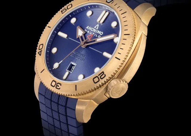 Anonimo: Nautilo Automatic Bronze Blue
