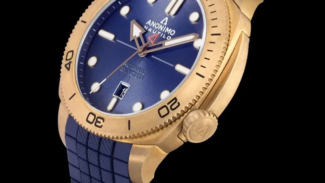 Anonimo: Nautilo Automatic Bronze Blue