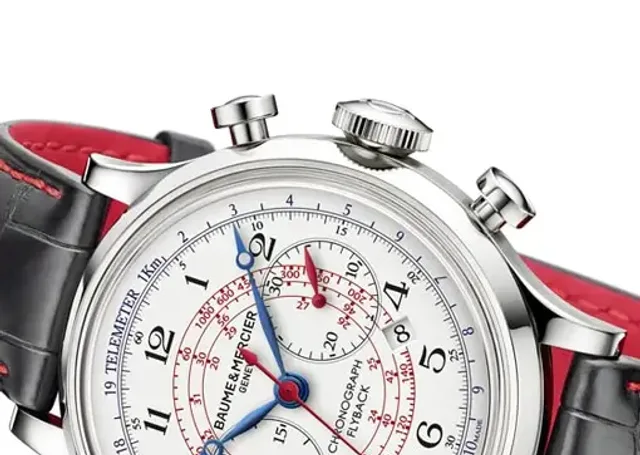 Baume & Mercier: Capeland Chronograph Flyback Passione Engadina (765 x 510 px)