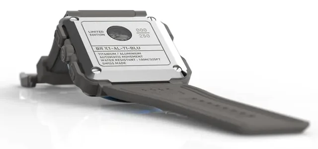 Bell & Ross: Der Gehäuseboden der BR-X1 Hyperstellar mit Saphirglasfenster