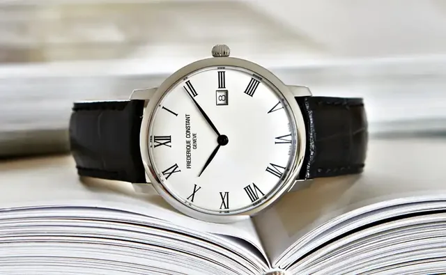 Frédérique Constant: Slimline Automatic in Edelstahl