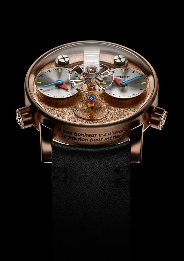 MB&F: LM1 Silberstein in Rotgold