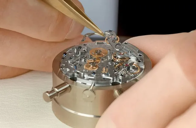 Montage der Sekundenwippe