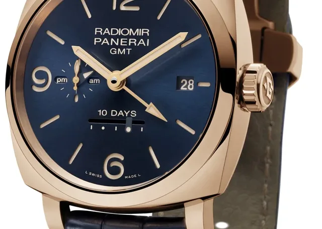 Panerai: Radiomir 1940 10 Days GMT Automatic Oro Rosso