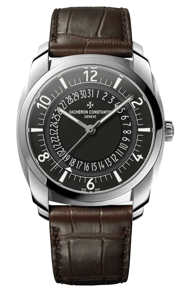 Vacheron Constantin: Quai de l'Île mit dunklem Zifferblatt