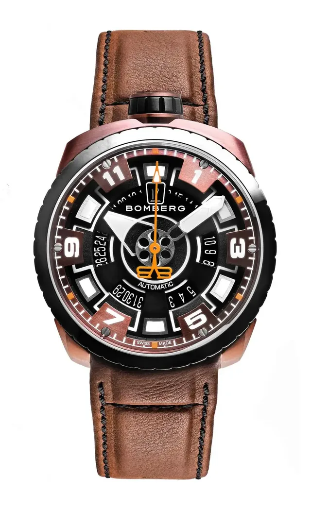 Bomberg: Bolt-68 3 Hands Automatic BS45APBRBA.045-2