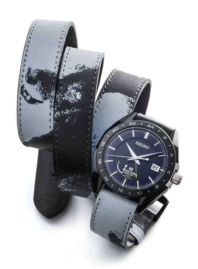Seiko: Grand Seiko Black Ceramic Limited Edition Spring Drive GMT SBGE039