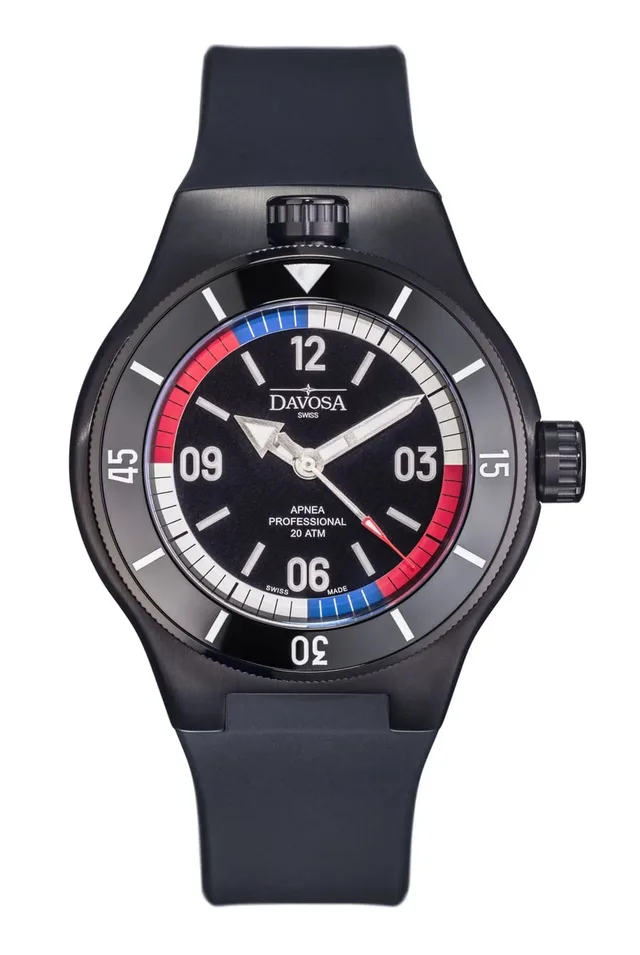 Davosa: Apnea Diver Automatic in Schwarz