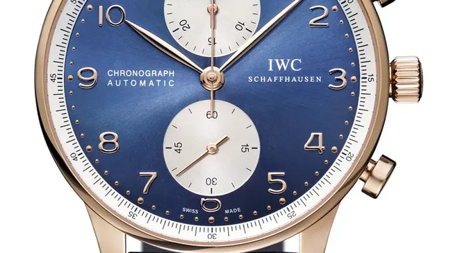 IWC: Portugieser Chronograph Blue Editions