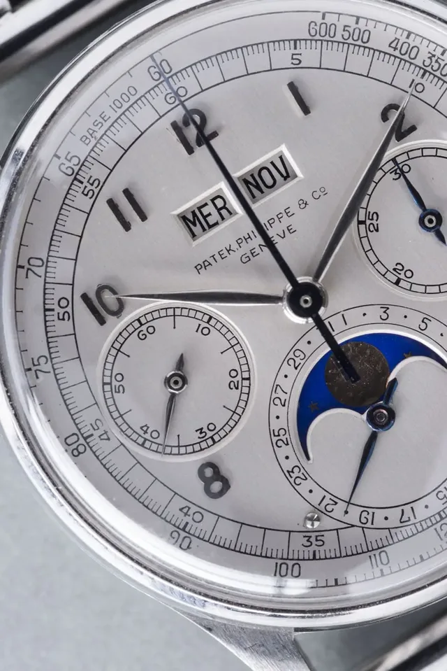Patek Philippe: Der Chronograph mit der Referenz 1518 verfügt über einen ewigen Kalender