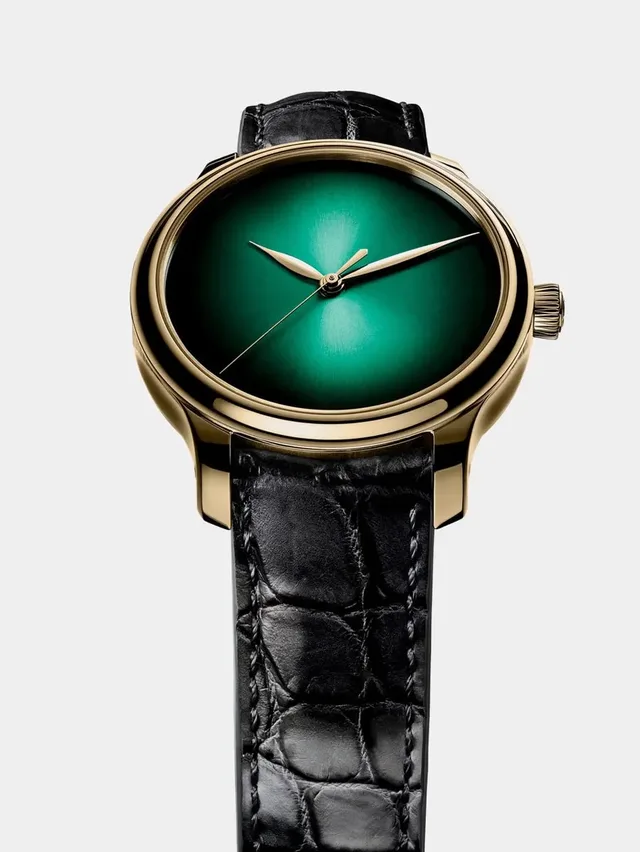 H. Moser & Cie. Endeavour Centre Seconds Concept Cosmic Green Roségold