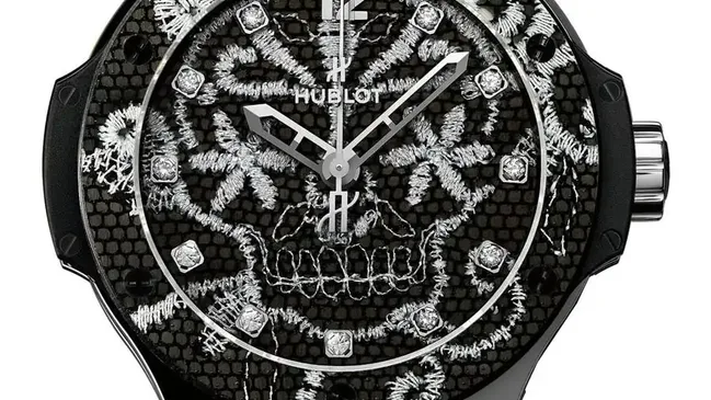 Hublot: Big Bang Broderie Ceramic