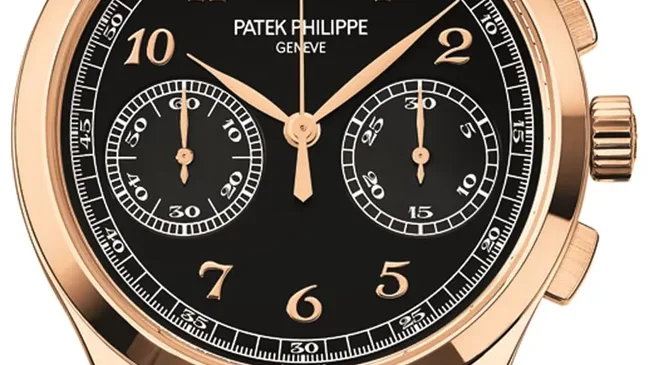 Patek Philippe: Chronograph Referenz 5170 mit schwarzem Zifferblatt