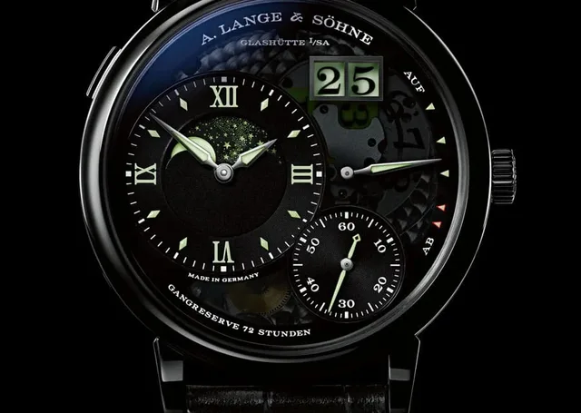 A. Lange & Söhne Große Lange 1 Mondphase Lumen