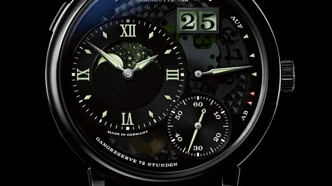 A. Lange & Söhne Große Lange 1 Mondphase Lumen