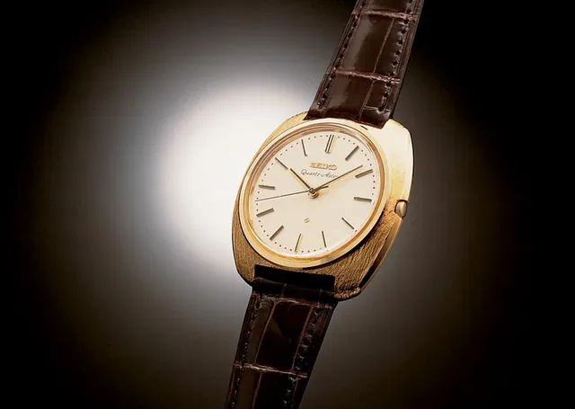 Astron: Die erste serienreife Quarz-Armbanduhr kam 1969 von Seiko.