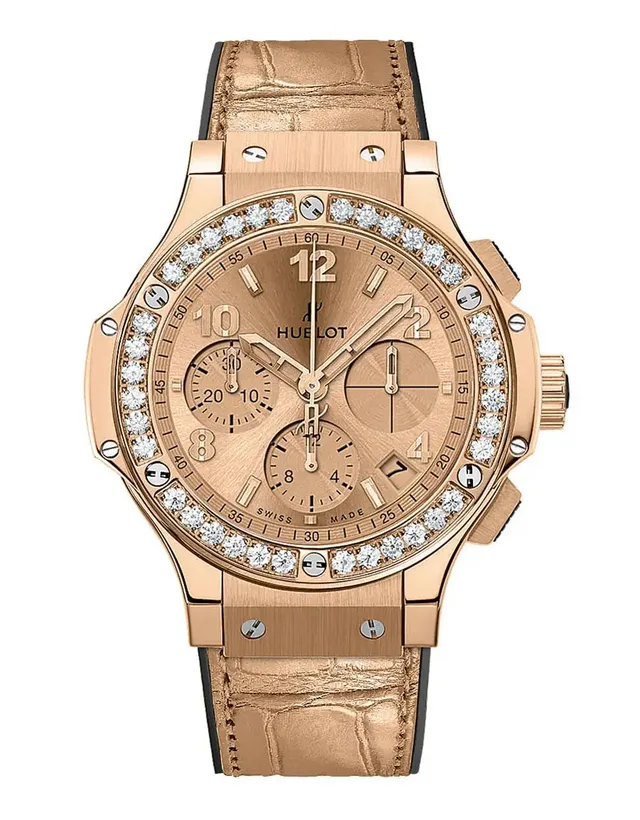 Hublot: Big Bang Monochrome Gold Diamonds