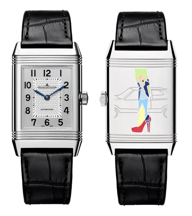 Jaeger-LeCoultre: Reverso meets Pop Art Motiv "High Heels"