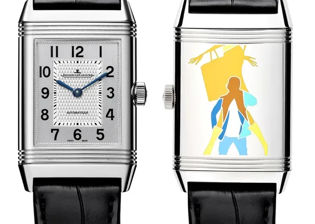Jaeger-LeCoultre: Reverso meets Pop Art Motiv "Time for Shopping"