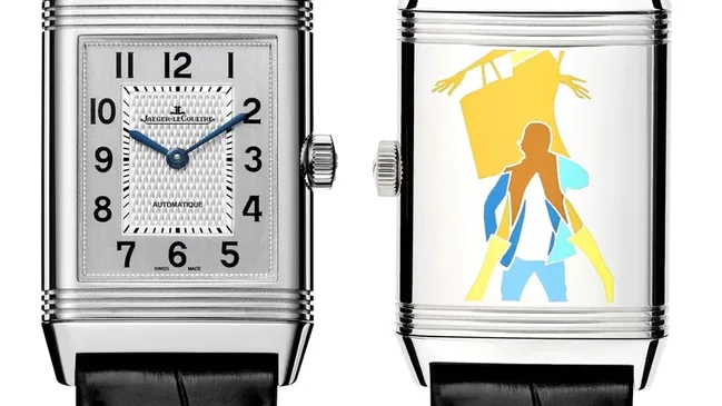 Jaeger-LeCoultre: Reverso meets Pop Art Motiv "Time for Shopping"