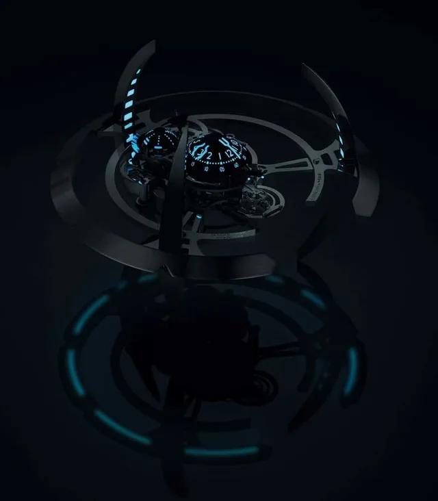 MB&F Starfleet Machine Black Badger