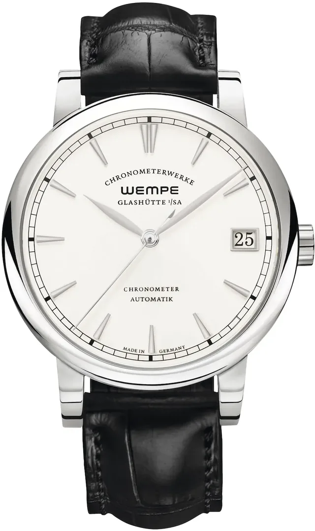 Wempe Chronometerwerke Automatik CW4 Edelstahl