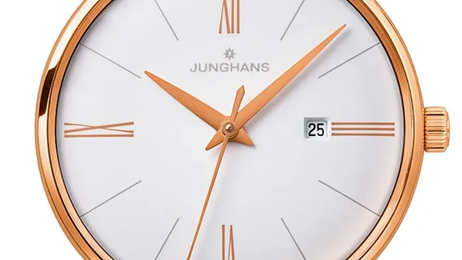 Junghans: Meister Damen mit Lederband